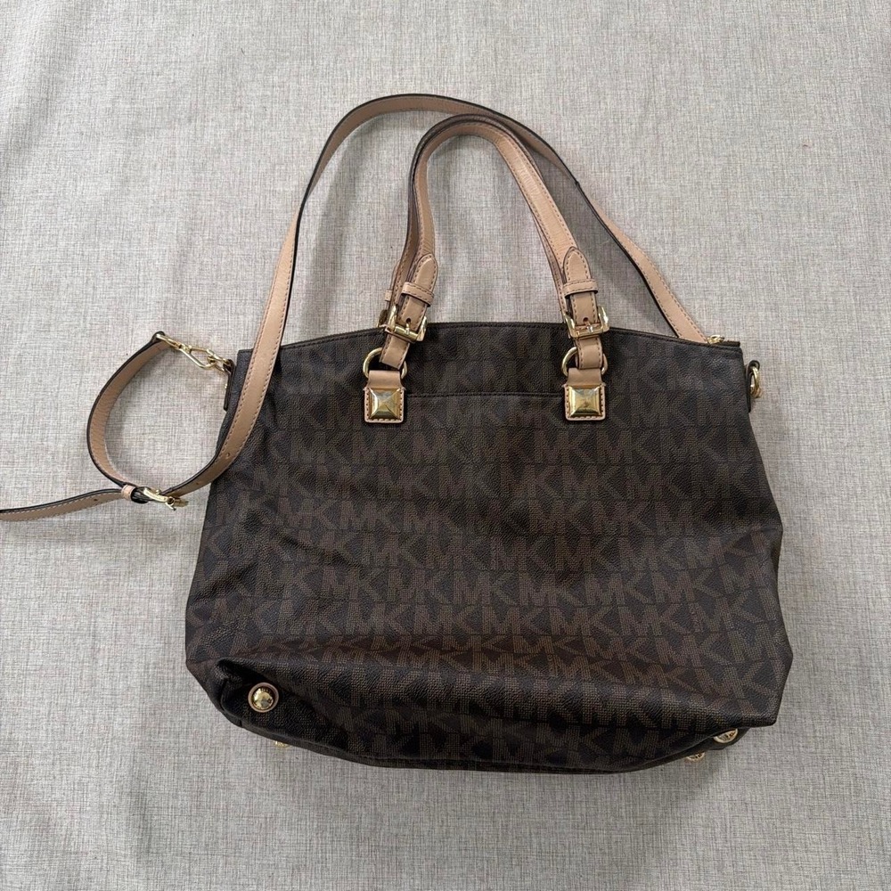 Michael Kors Leather Logo Large Crossbody Tote bag